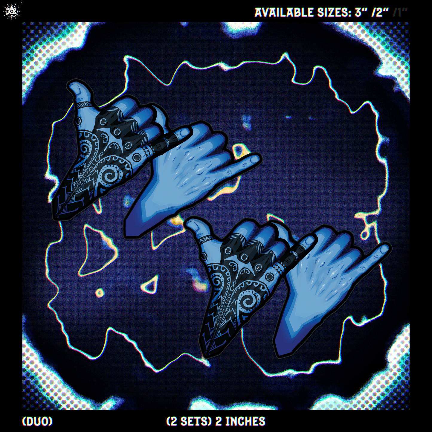 Hang Loose/Shaka - Sticker