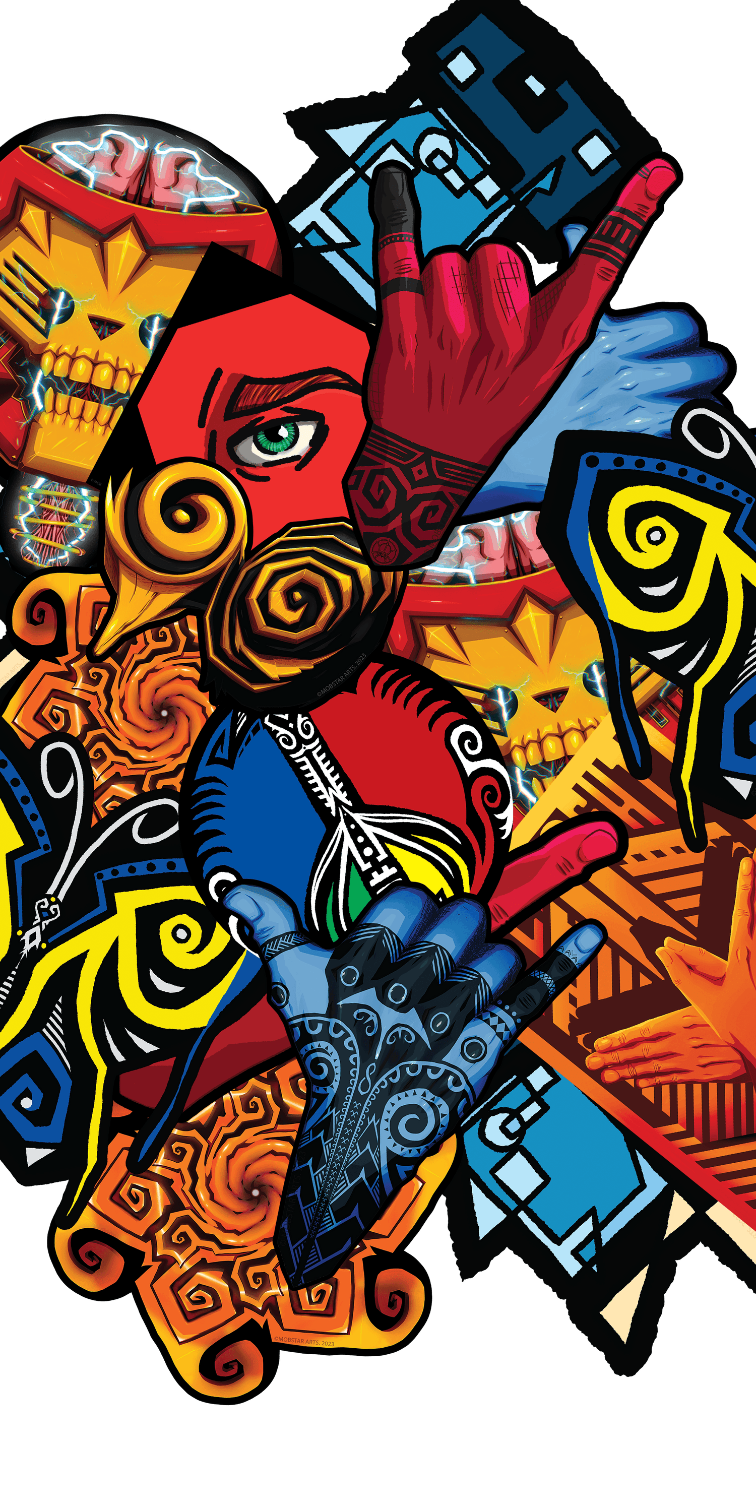 Stickers - MOBSTAR ARTS Free Shipping on orders above $30+