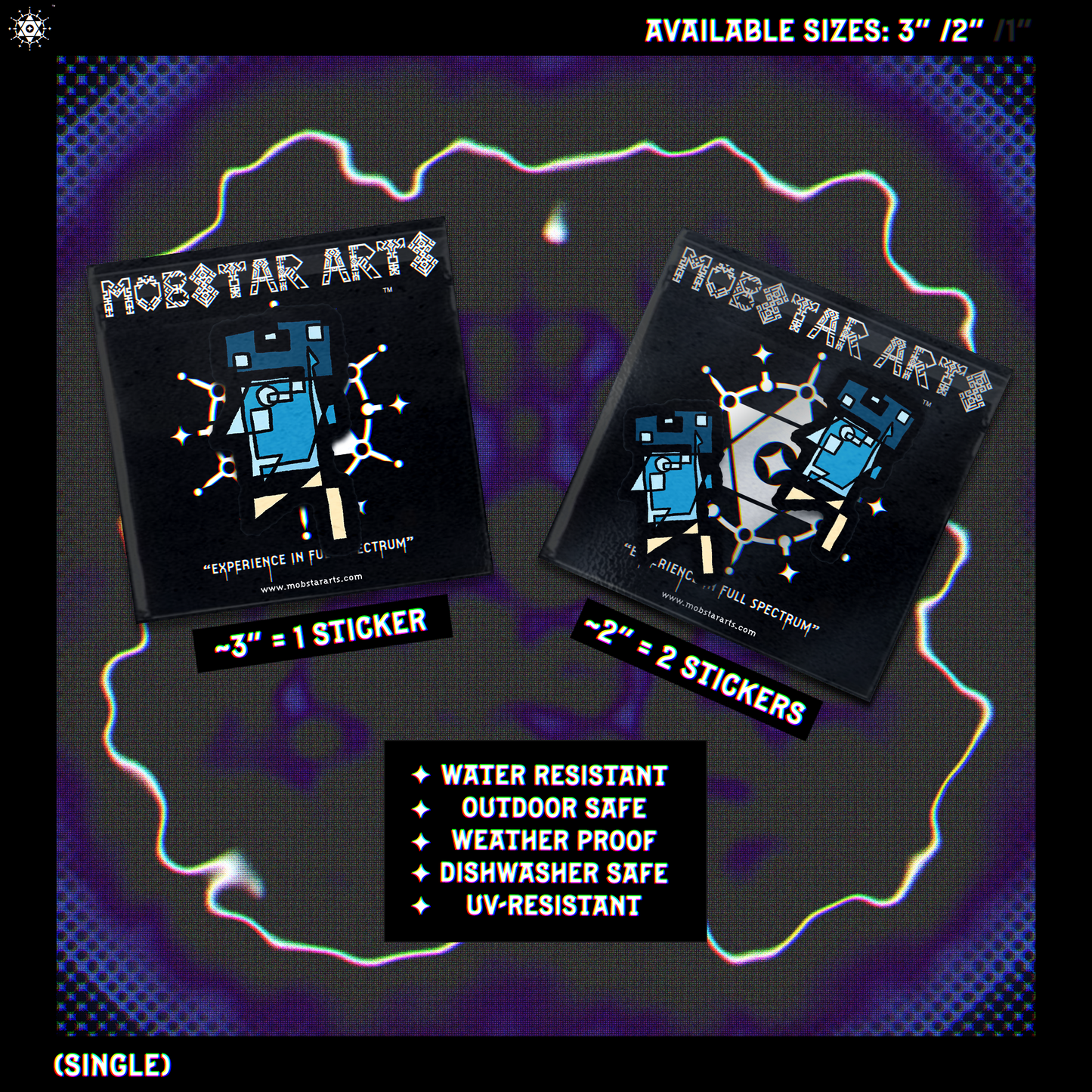 Blue Guy (LUE) - Sticker