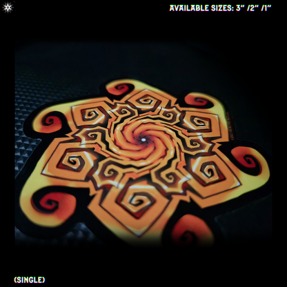 Sun Spiral - Sticker