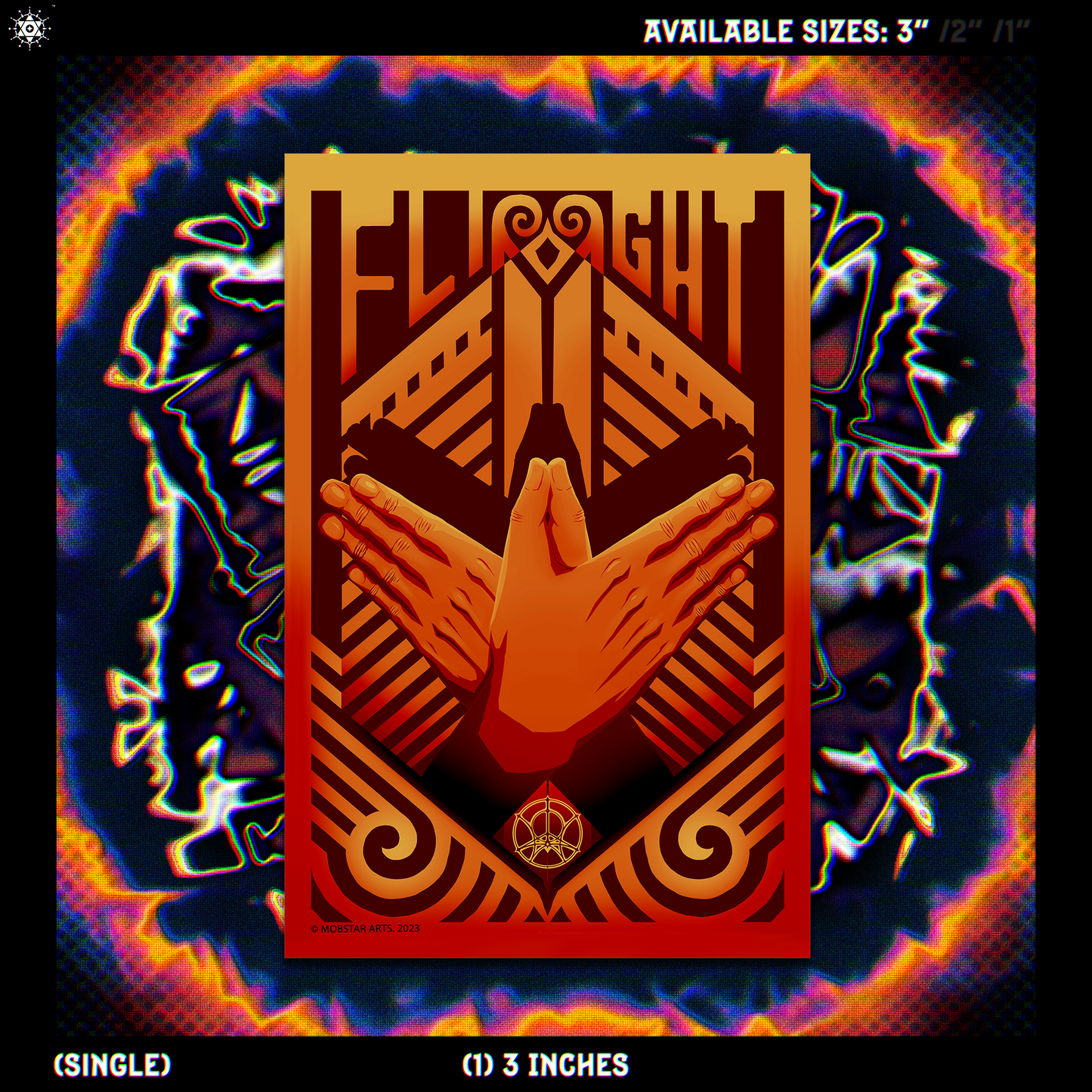 Take Flight - Sticker