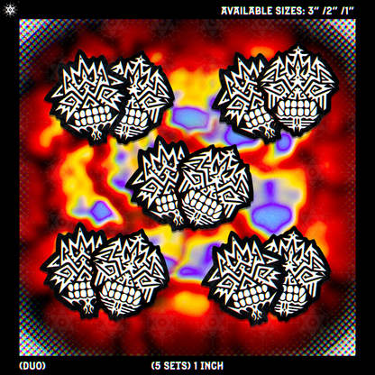 KriQui Holo Mask (Duo Pack 1) - Sticker