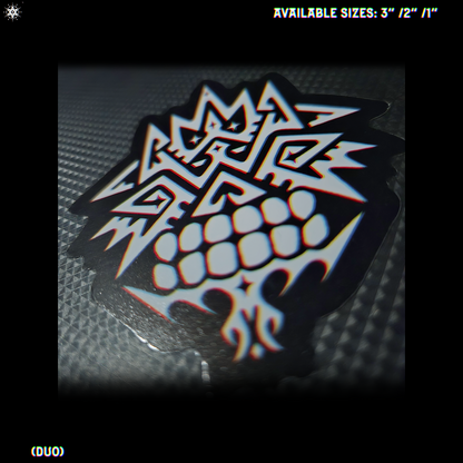 KriQui Holo Mask (Duo Pack 1) - Sticker