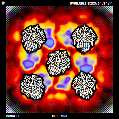 Quing Holo Mask - Sticker