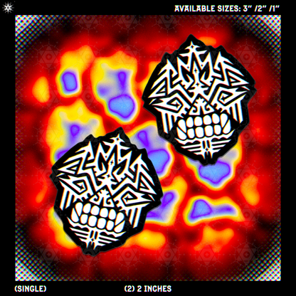 Quing Holo Mask - Sticker