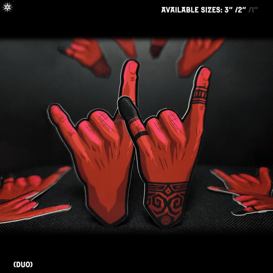 Rock On - Sticker - MOBSTAR ARTS Free Shipping on orders above $30+