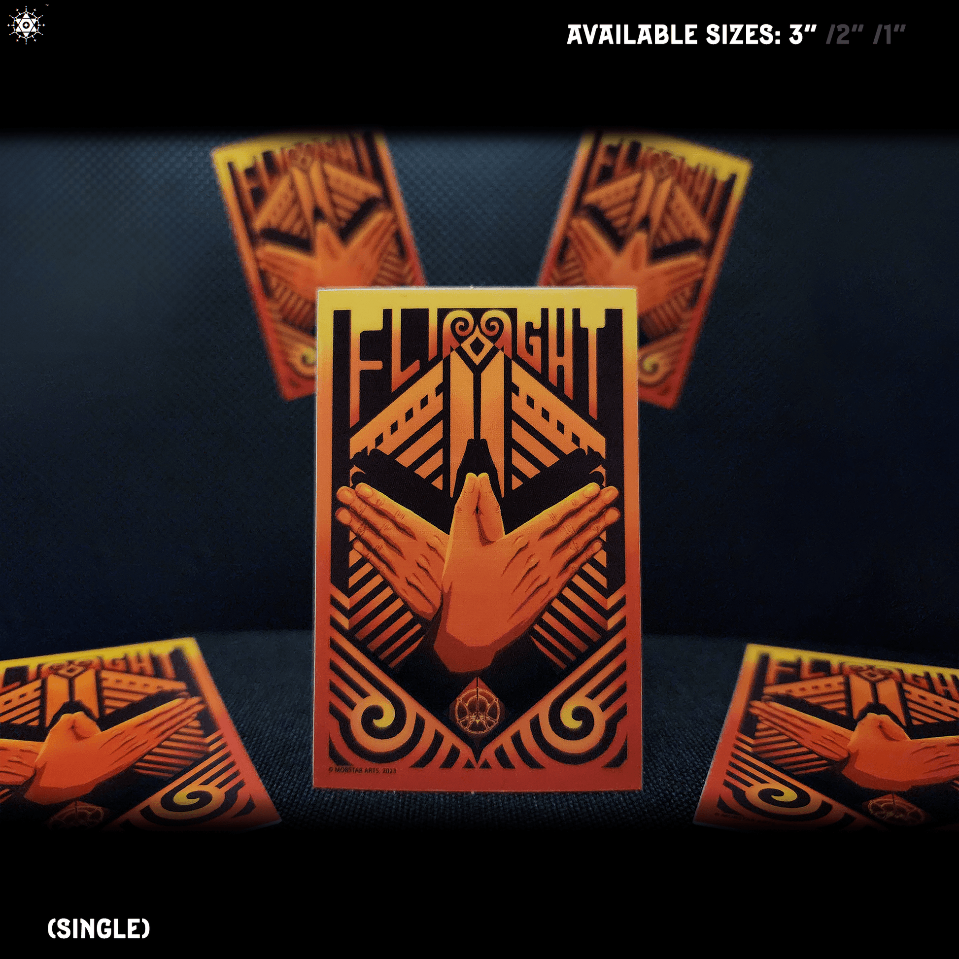 Take Flight - Sticker - MOBSTAR ARTS Free Shipping on orders above $30+