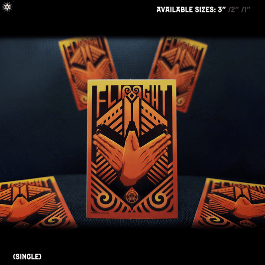 Take Flight - Sticker - MOBSTAR ARTS Free Shipping on orders above $30+